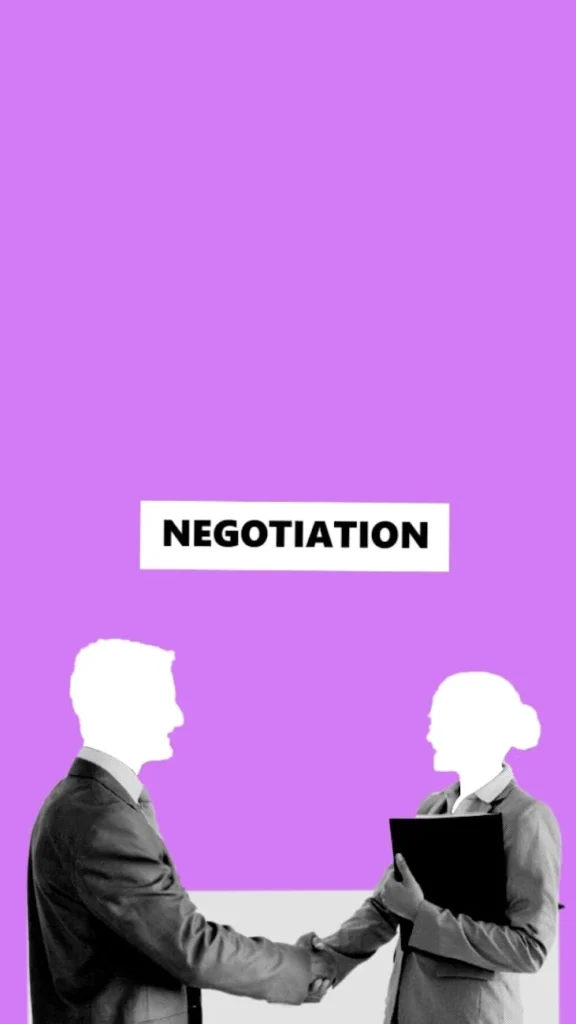 Illustration of job negotiation strategies beyond salary discussions.